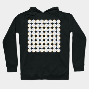 Cappuccino pattern Hoodie